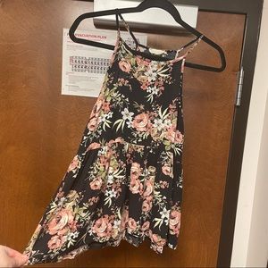 LA Hearts Floral Baby Doll style Tank